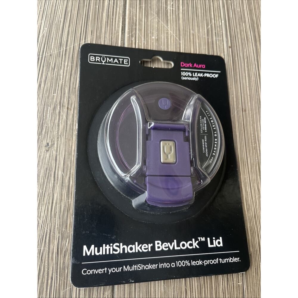 NEW BRUMATE MultiShaker BevLock Lid 100% Leakproof Dark Aura - Picture 3 of 4